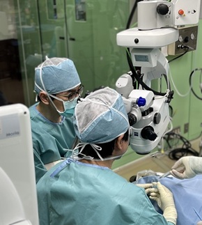 認定手術の様子