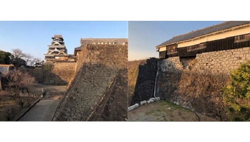 お正月の熊本城