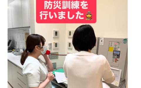 防災訓練を行いました！